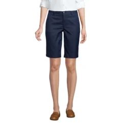 Lands' End Lands' End School Uniform Women's Active Chino Shorts