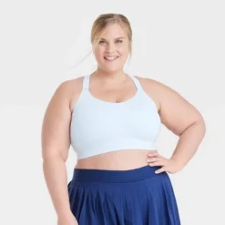 Women's High Support Embossed Racerback Run Sports Bra - All In Motion™ -Modish Ink Sales GUEST 982c81d1 4ce9 4411 b4d4 e16e30b33a8b