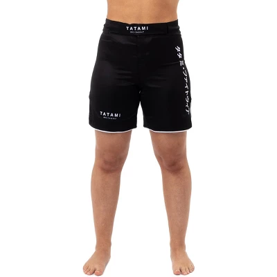 Tatami Fightwear Women's Katakana Grappling Shorts - Black 11 Tatami Fightwear Women's Katakana Grappling Shorts - Black - Image 9