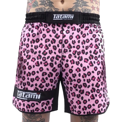 Tatami Fightwear Recharge Fight Shorts - Pink Leopard 3 Tatami Fightwear Recharge Fight Shorts - Pink Leopard