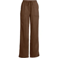 Lands' End Women's Tencel High Rise Wide Leg Pants -Modish Ink Sales GUEST 9bb30356 e882 4839 809c ebf9c2bf5c60
