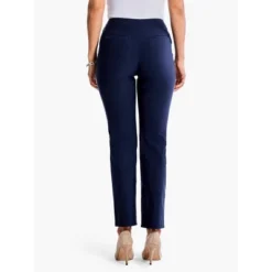 NIC + ZOE 26" Polished Wonderstretch Straight Ankle Pant -Modish Ink Sales GUEST 9dd2c3c3 33b9 4208 8f62 2c99c5160ff3