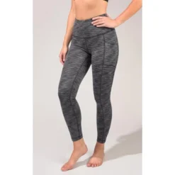 90 Degree By Reflex - Women's High Waist Space Dye 7/8 Ankle Leggings With Side Pockets -Modish Ink Sales GUEST a38d78b2 1998 45d6 9f5a 6d3cce6278d2