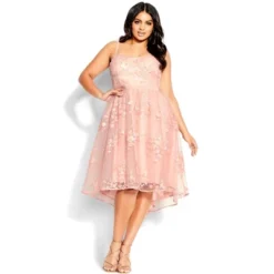 Women's Plus Size Ambrosia Dress - Ballet Pink | CITY CHIC -Modish Ink Sales GUEST a3cd5b1f 5b3d 43d3 9599 a0f4746d3fbe