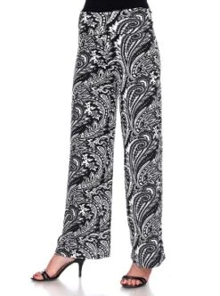 Women's Paisley Printed Palazzo Pants - White Mark 19 Women's Paisley Printed Palazzo Pants - White Mark -Modish Ink Sales GUEST a40d10f7 84ce 4d0b 9a41 0fc142c4c00b