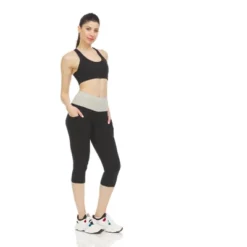 Infinite Basics Women's High Waist Tummy Control Yoga Super Comfy Legging Capris - Great For Working Out, Hanging Around The House & Sleep -Modish Ink Sales GUEST a5000cf0 ec27 4314 b84a b78435dcb236