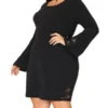 Agnes Orinda Women's Plus Size Cocktail Party Lace Bodycon Bell Sleeve Dress -Modish Ink Sales GUEST a6249275 e4eb 4233 ab2e c50dde237a88