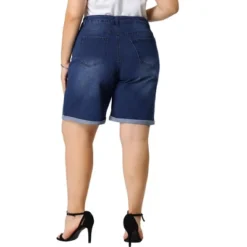 Agnes Orinda Women's Plus Size Jeans Casual Slash Pockets Washed Denim Shorts 11 Agnes Orinda Women's Plus Size Jeans Casual Slash Pockets Washed Denim Shorts -Modish Ink Sales GUEST a773b199 51a7 4710 8b5f cdaaa5360f8a