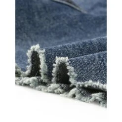 Agnes Orinda Women's Plus Size Raw Hem Slash Pocket Casual Denim Shorts -Modish Ink Sales GUEST a921a056 29de 4334 8dac f2411052a158