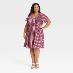 Women's Flutter Short Sleeve Sundress - Ava & Viv™ -Modish Ink Sales GUEST b10745ea c39b 44ef 82fc 0105e1de94c8