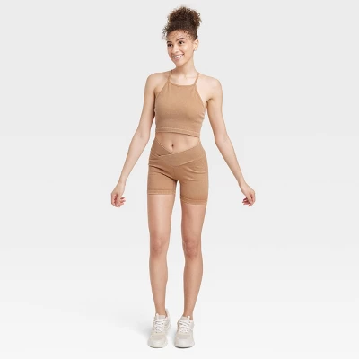 Women's Cross Waistband Bike Shorts 4" - JoyLab™ 4 Women's Cross Waistband Bike Shorts 4" - JoyLab™ - Image 2