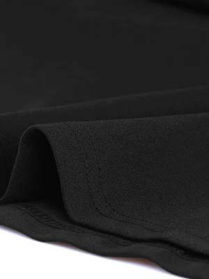 Allegra K Women's Elegant Bow One Shoulder A-line Cocktail Party Dress With Pockets 5 Allegra K Women's Elegant Bow One Shoulder A-line Cocktail Party Dress With Pockets - Image 3