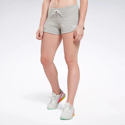 Reebok Identity French Terry Shorts Womens Athletic Shorts 8 Reebok Identity French Terry Shorts Womens Athletic Shorts - Image 6