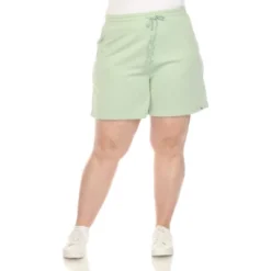 Plus Size Super Soft Drawstring Waistband Sweat Short -Modish Ink Sales GUEST c0652069 3e1d 4650 b23c a4ffeec71ead