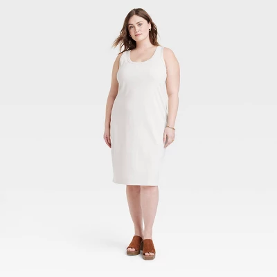 Women's Ribbed Midi T-Shirt Dress - Universal Thread™ 7 Women's Ribbed Midi T-Shirt Dress - Universal Thread™ - Image 5