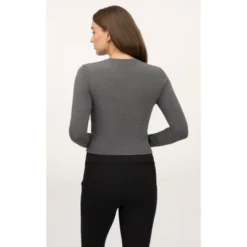 Yogalicious Womens 2 Pack Velvety Heather Valentina Long Sleeve Henley Crop Top -Modish Ink Sales GUEST c9d4ae4c 2bf7 4e66 b420 de054e5f45af