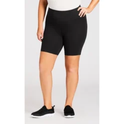 Women's Plus Size Supima® Bike Short - Black | AVENUE -Modish Ink Sales GUEST d71abcb4 4ddf 4c1f ba33 cb2b4cd36bb1