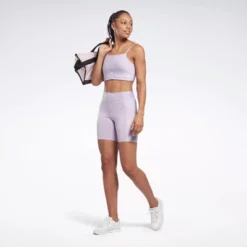 Reebok Yoga Performance Rib Shorts Womens Athletic Shorts