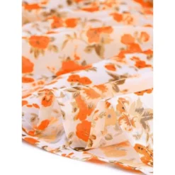 Agnes Orinda Women's Plus Size Outfits Smocked Elegant Floral Flare Midi Shirtdress -Modish Ink Sales GUEST db1fcfe3 a810 467c 8526 e92357667936