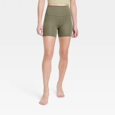 Women's Brushed Sculpt Bike Shorts 5" - All In Motion™ 10 Women's Brushed Sculpt Bike Shorts 5" - All In Motion™ - Image 8