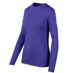 Mizuno Women's Mizuno Long Sleeve Tee -Modish Ink Sales GUEST e1de8bff 004a 4e20 9b74 0e3c6f039bb4