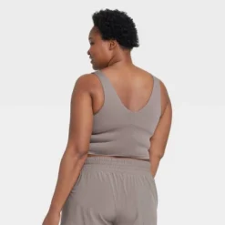 Women's Light Support V-Neck Cropped Sports Bra - All In Motion™ -Modish Ink Sales GUEST e4c0b303 4278 43a5 ab10 94c731553d29