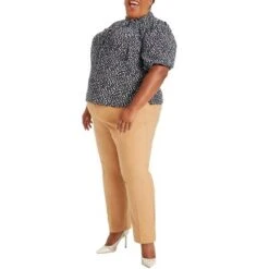 ELOQUII Women’s Plus Size Gena Fit Kady Pant -Modish Ink Sales GUEST e6404f3c 8130 471f 8354 0b84e9925045