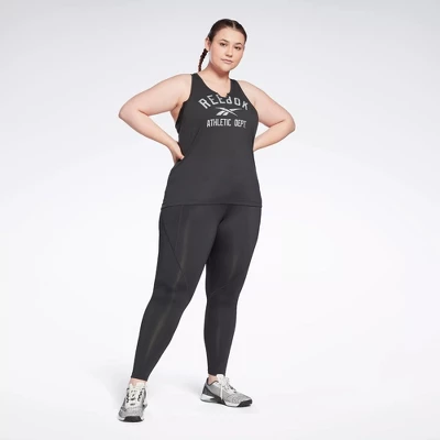 Reebok Workout Ready Pant Program High Rise Leggings (Plus Size) Womens Athletic Leggings 3 Reebok Workout Ready Pant Program High Rise Leggings (Plus Size) Womens Athletic Leggings