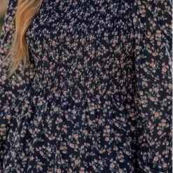 Women's Ditsy Floral Round Neck Maxi Dress - Cupshe -Modish Ink Sales GUEST ec02e619 5782 4fbc a3f2 a2ceb71b4109