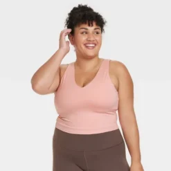 Women's Light Support V-Neck Cropped Sports Bra - All In Motion™ -Modish Ink Sales GUEST ef02088f a27d 42fe a900 7d1682dce6b2