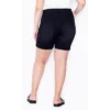 Women's Plus Size Giana Ripped Short - Black | AVENUE -Modish Ink Sales GUEST ef91a4c3 b376 4001 8aa3 6cccc60cb9a8