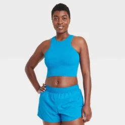 Women's Medium Support Seamless High-Neck Sports Bra - All In Motion™ -Modish Ink Sales GUEST efa12a66 995a 4554 bd21 8d6e7304a96a