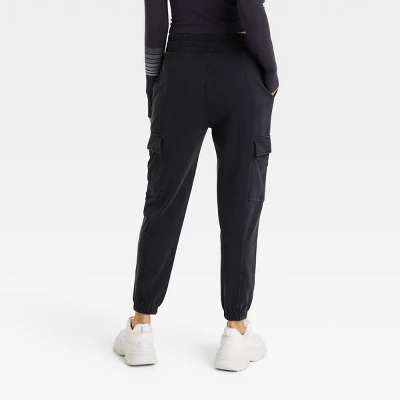 Women's French Terry Cargo Joggers - JoyLab™ 3 Women's French Terry Cargo Joggers - JoyLab™