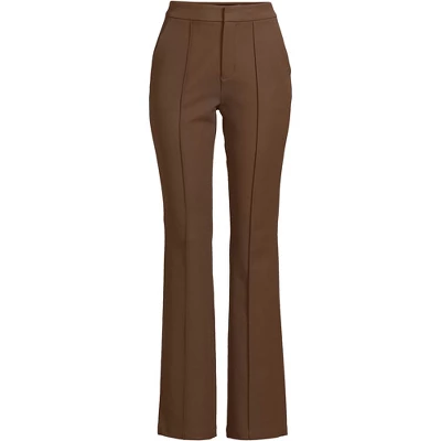 Lands' End Women's High Rise Bi Stretch Pintuck Boot Cut Pants 7 Lands' End Women's High Rise Bi Stretch Pintuck Boot Cut Pants - Image 5