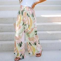 Women's Abstract Print Paperbag Pants -Cupshe -Modish Ink Sales GUEST f4eba059 b02d 4ed2 9361 9b9d37c2c886