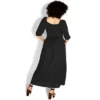 Women's Plus Size Villa Capri Maxi Dress - Black | CITY CHIC -Modish Ink Sales GUEST f7840382 155d 4be4 99db 6a29114e7079