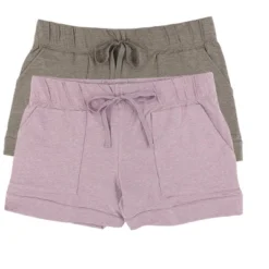 Felina Women's Organic Cotton Stretch Drawstring Short 2-Pack -Modish Ink Sales GUEST f821997e 7287 4b40 83d7 6af0b13caa76