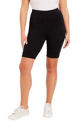 June + Vie By Roaman's Women’s Plus Size Classic Bike Shorts 3 June + Vie By Roaman's Women’s Plus Size Classic Bike Shorts