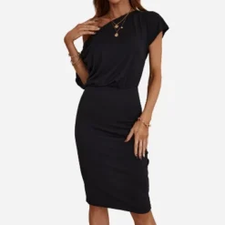 Women's Short Sleeve Off Shoulder Midi Dress - Cupshe - Black 11 Women's Short Sleeve Off Shoulder Midi Dress - Cupshe - Black -Modish Ink Sales GUEST fb048903 d57c 4e03 bf60 759bbb166acf