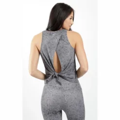 Yogalicious - Women's Nude Tech Water Droplet Tie Back Tank Top -Modish Ink Sales GUEST fd961db5 f9cd 4d07 a4cd c18b14f8f52a