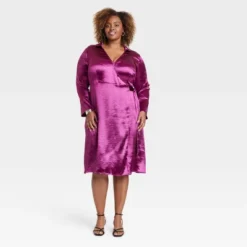 Women's Long Sleeve Midi Shirtdress - Ava & Viv™ -Modish Ink Sales GUEST fef84f98 c969 468a 8089 47a1c53409d2