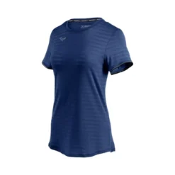 Mizuno Women's Athletic Eco Short Sleeve Tee -Modish Ink Sales GUEST ff9350f4 bc14 47fe a2ab 4102684a7341