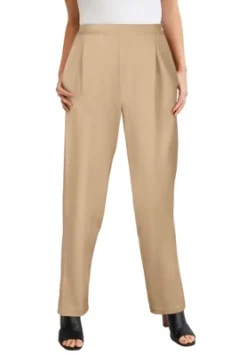 Jessica London Women’s Plus Size Stretch Knit Crepe Straight Leg Pants -Modish Ink Sales GUEST ffce3707 a7f7 47eb a7a9 b83ff68ec112